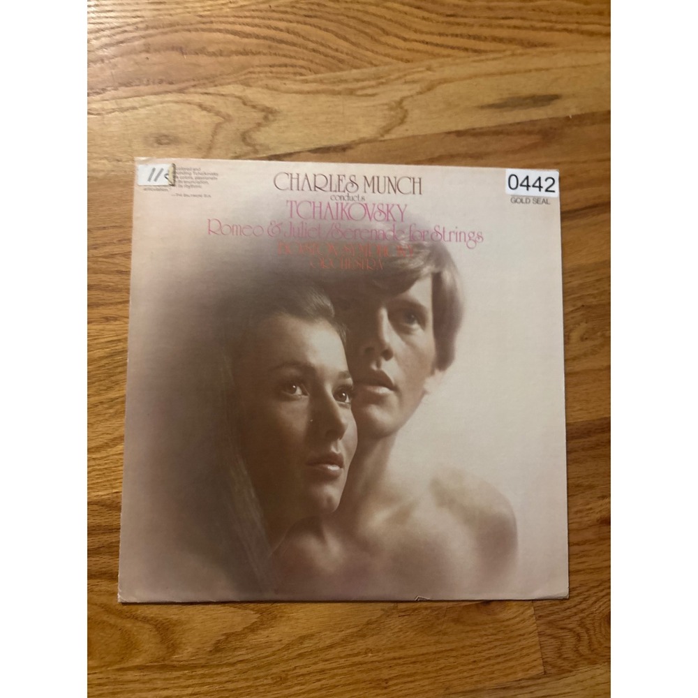 RCA Tchaikovsky Romeo & Juliet Viny Charles Munch BSO 12" Gold Good AGL1-1331